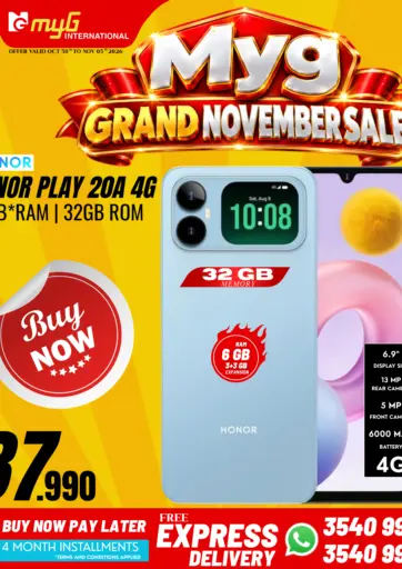 My g Grand November Sale