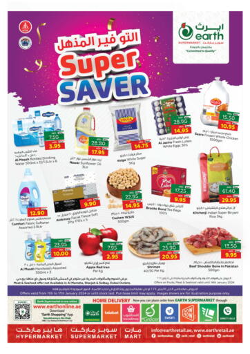 UAE - Dubai Earth Supermarket offers in D4D Online. Super Saver. . Till 17th January