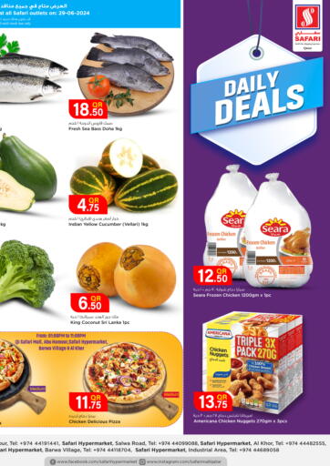 Qatar - Doha Safari Hypermarket offers in D4D Online. Daily Deals. . Only On 29th June
