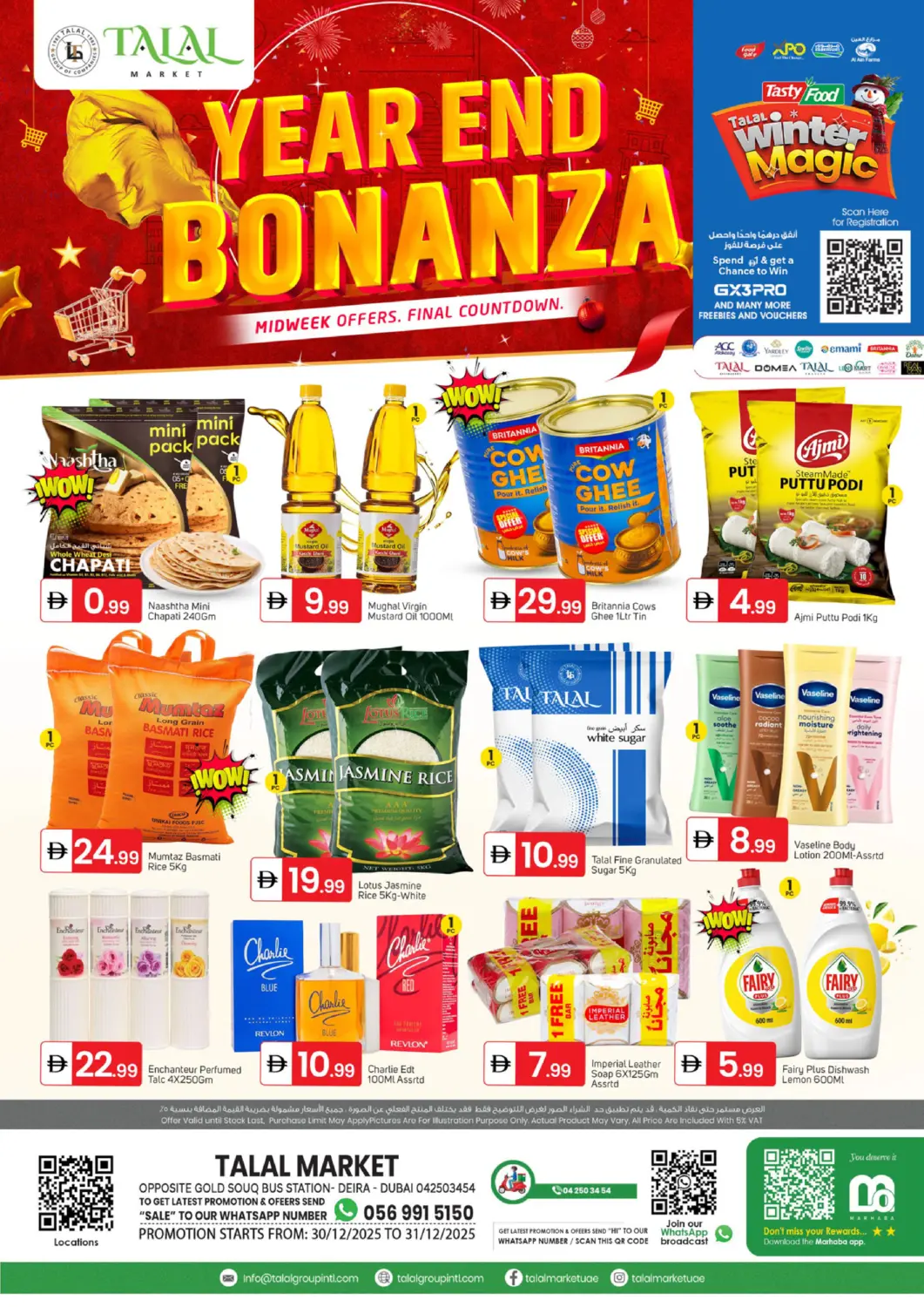 UAE - Dubai TALAL MARKET offers in D4D Online. Gold souq - Deira. . Till 31st December