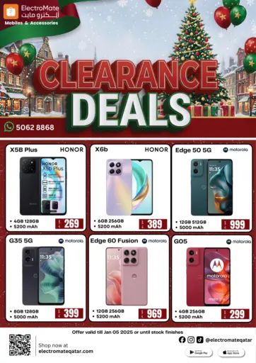 Clearance Deals