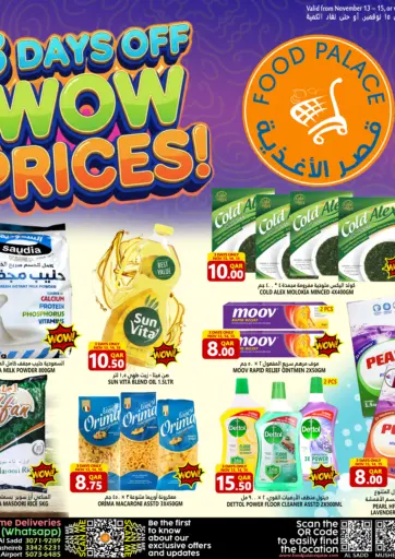 3 Days Off Wow Prices!