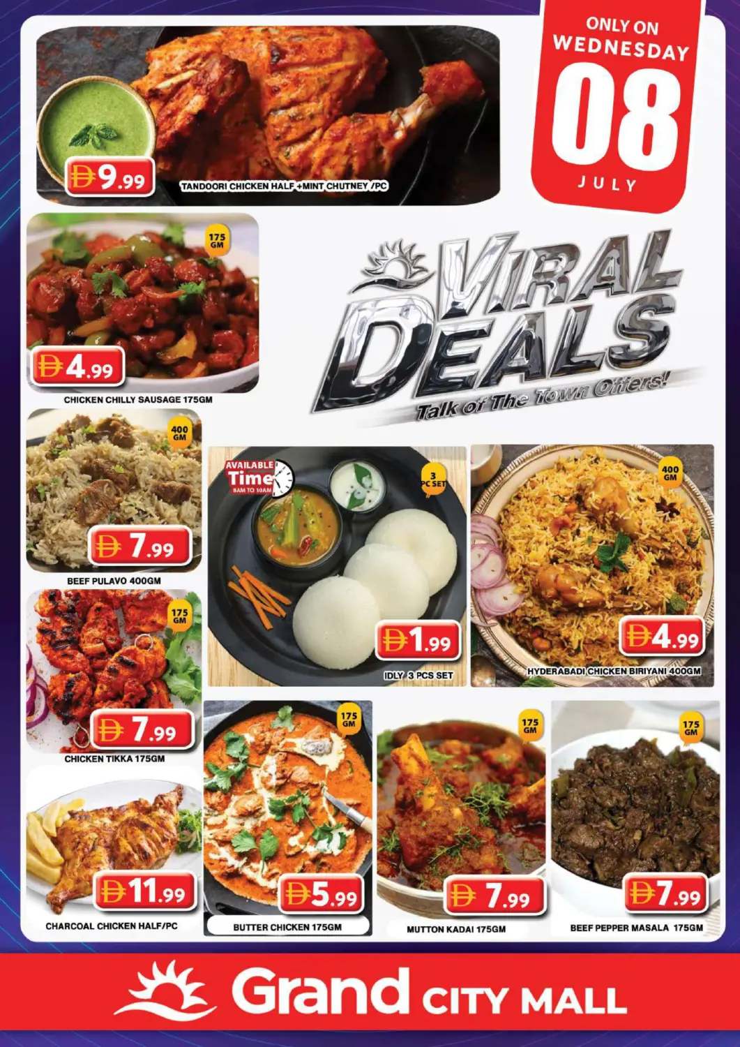 UAE - Dubai Grand Hyper Market offers in D4D Online. Grand City Mall, Dubai. . Only On 8th July