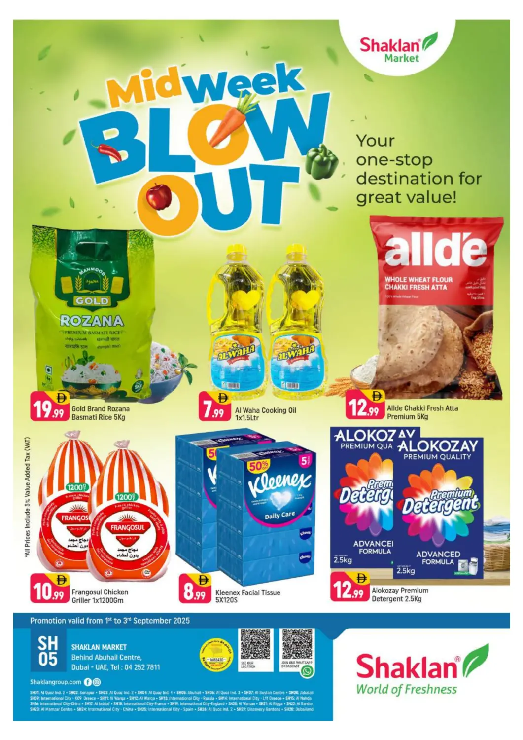 UAE - Dubai Shaklan  offers in D4D Online. Behind Abuhail Centre, - Dubai. . Till 3rd September