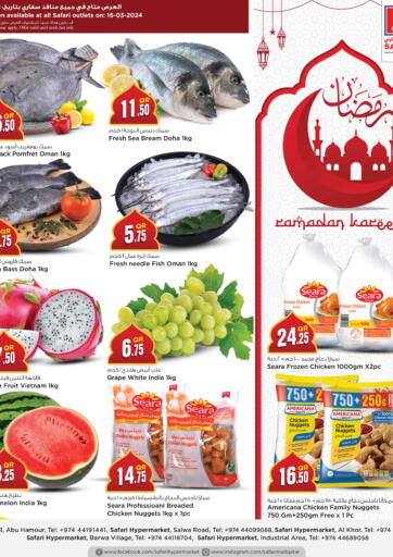 Qatar - Al Khor Safari Hypermarket offers in D4D Online. Ramadan Kareem. . Only On 16th March
