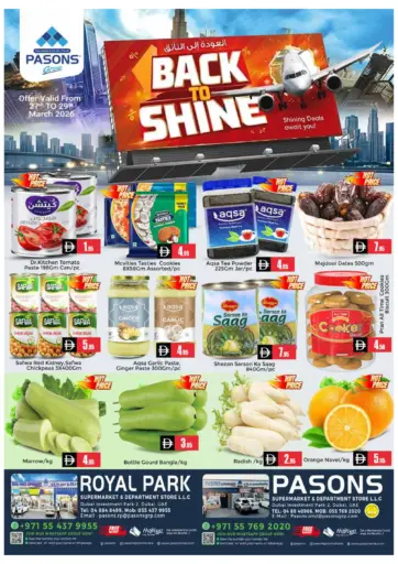 Royal Parco,Pasons Supermarket & Dept. Store- DIP 2