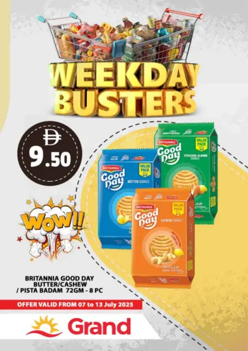Grand Hyper Market - Weekday Busters in UAE Offers - United Arab Emirates Weekday Busters