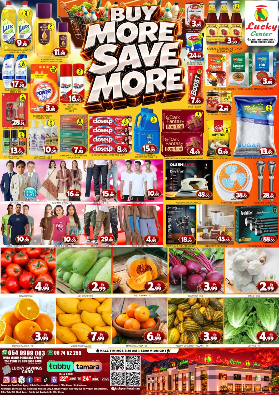 UAE - Sharjah / Ajman Lucky Center offers in D4D Online. Al Jurf 1-Ajman. . Till 24th June