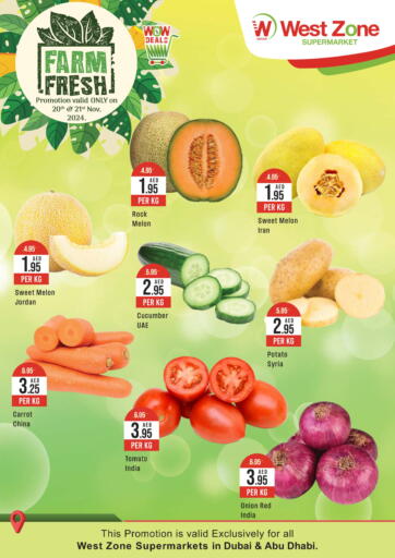 UAE - Dubai West Zone Supermarket offers in D4D Online. Farm Fresh. . Till 21st November