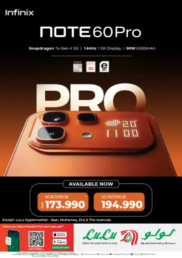 Infinix note 60 Pro_Available Now