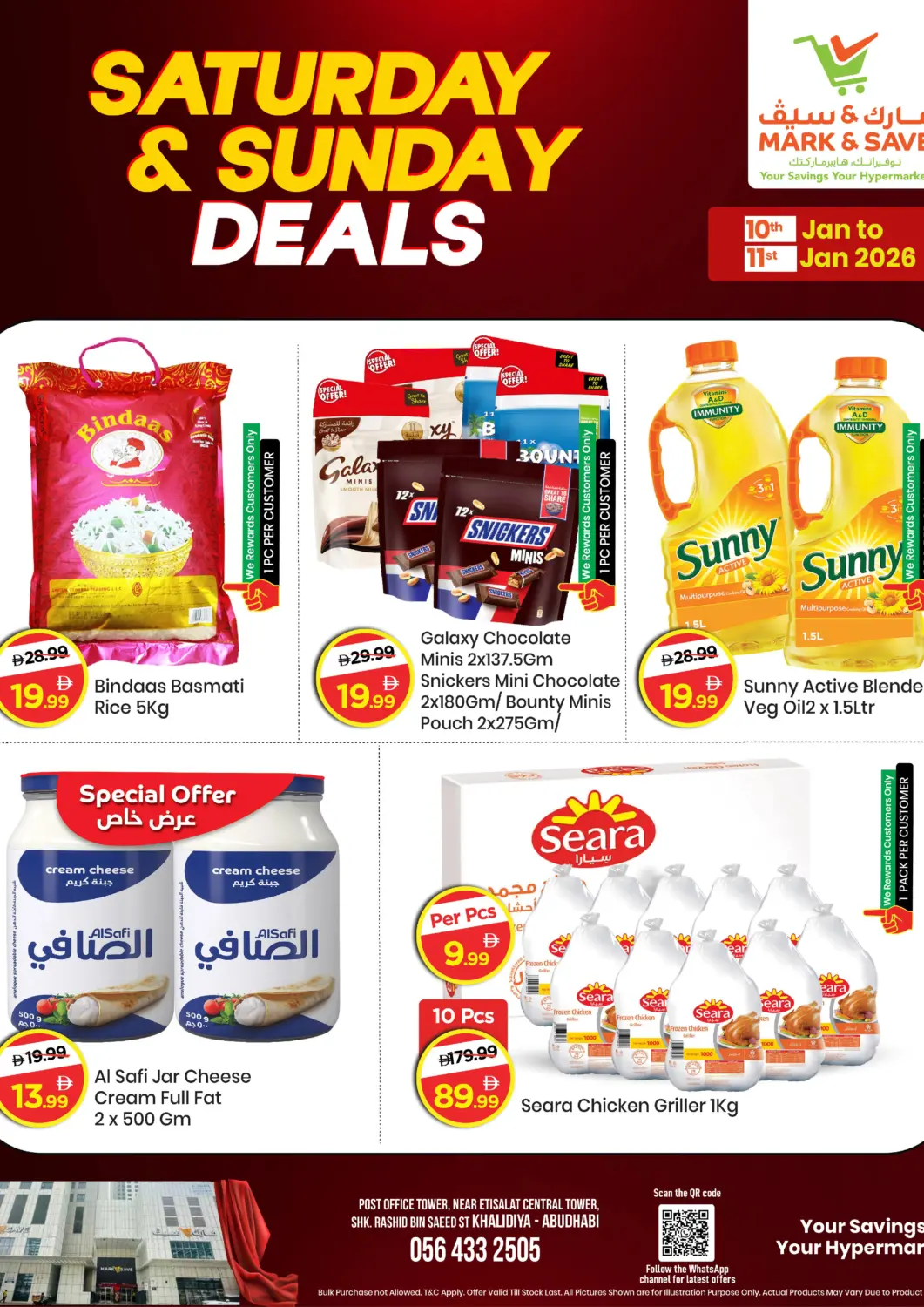 UAE - Abu Dhabi Mark & Save offers in D4D Online. Khalidiyah, Abu Dhabi. . Till 11th January