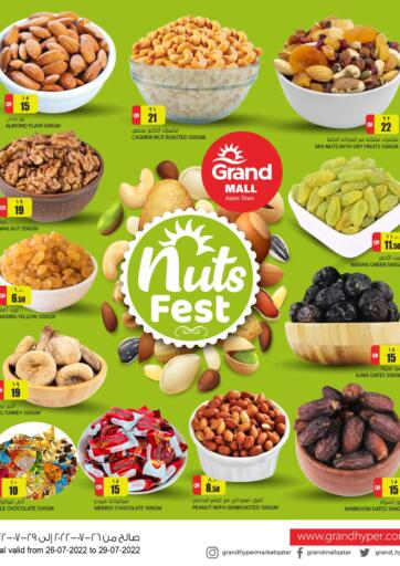 Qatar - Al-Shahaniya Grand Hypermarket offers in D4D Online. Nuts Fest. . Till 29th July