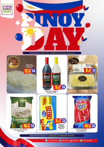 UAE - Abu Dhabi BIGmart offers in D4D Online. Pinoy Day. . Only On 26th June