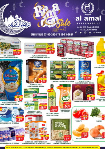 UAE - Ras al Khaimah AL AMAL HYPER MARKET LLC offers in D4D Online. Ramadan Sale. . Till 12th March
