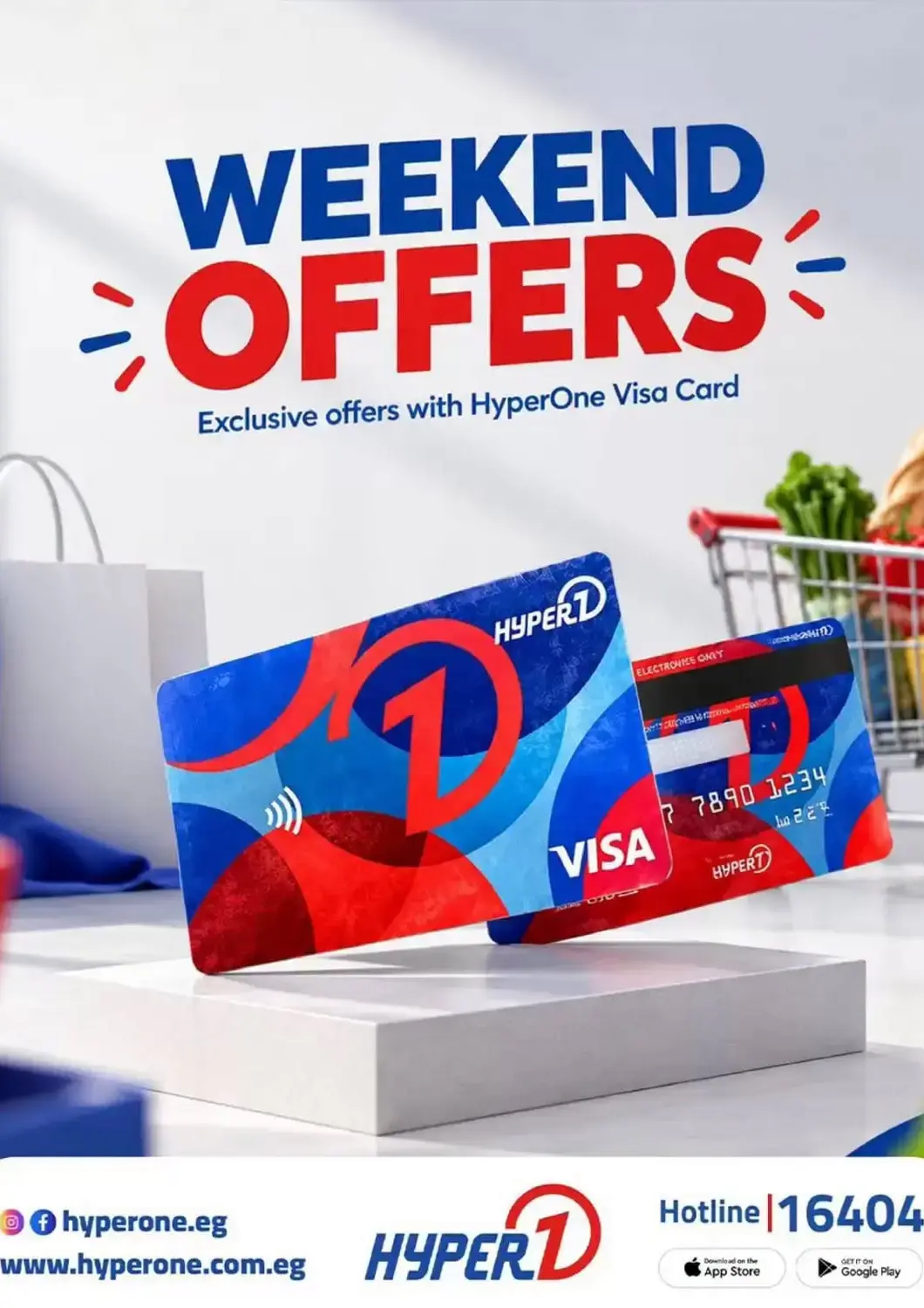 Egypt - Cairo Hyper One  offers in D4D Online. Weekend Offers. . Until Stock Last