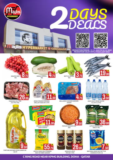 Qatar - Doha Majlis Hypermarket offers in D4D Online. 2 Days Deals. . Till 12th November