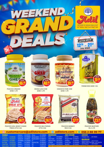 UAE - Sharjah / Ajman Adil Supermarket offers in D4D Online. Weekend Grand Deals. . Till 21st July