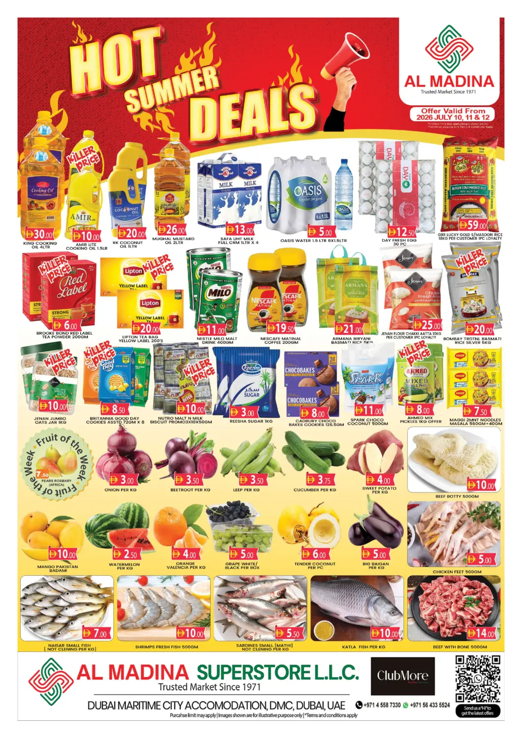 UAE - Dubai AL MADINA (Dubai) offers in D4D Online. Dubai Maritime City. . Till 12th July