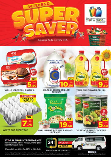 Qatar - Al Rayyan Doha Stop n Shop Hypermarket offers in D4D Online. Weekend Super Saver. . Till 20th April