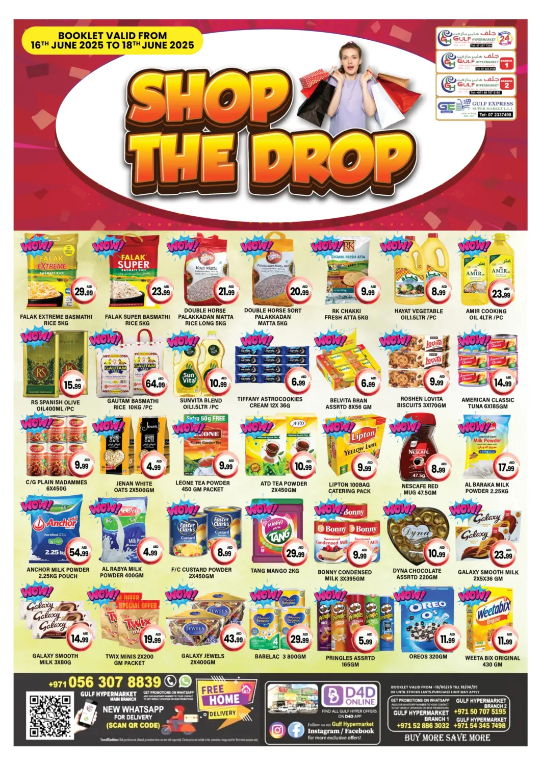 UAE - Ras al Khaimah Gulf Hypermarket LLC offers in D4D Online. Shop The Drop. . Till 18th June