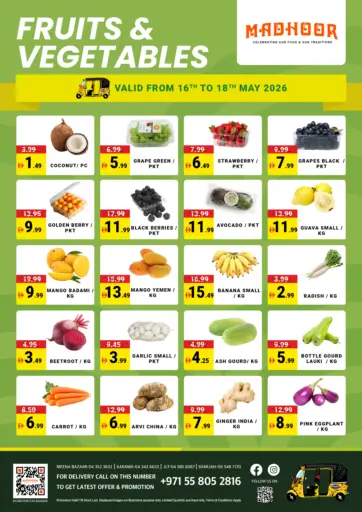 Fruits & Vegetables