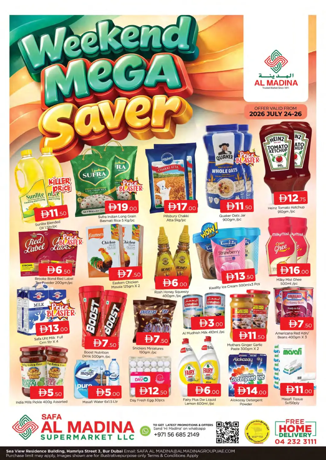 UAE - Dubai AL MADINA (Dubai) offers in D4D Online. Safah Al Madina-Burdubai. . Till 26th July