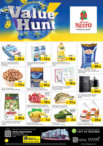 UAE - Dubai Nesto Hypermarket offers in D4D Online. Al Mina Road, Al Hudaiba -Dubai. . Till 24th April