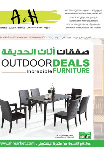 Oman - Muscat A & H offers in D4D Online. Out Door Deals. . Till 21st November