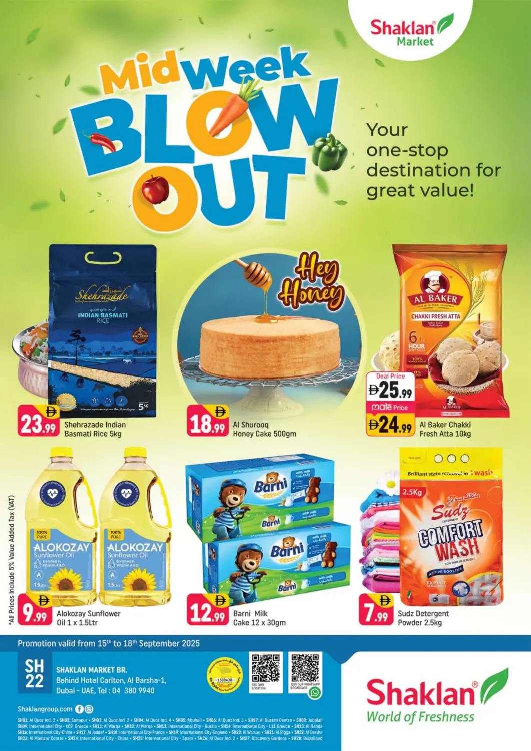 UAE - Dubai Shaklan  offers in D4D Online. Al Barsha 1 - Dubai. . Till 18th September