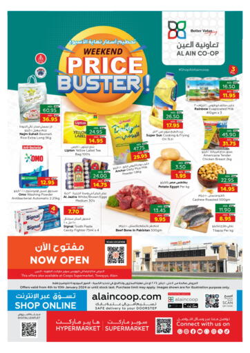UAE - Al Ain Al-Ain Co-op Society offers in D4D Online. Price Buster!. . TIll 10th January