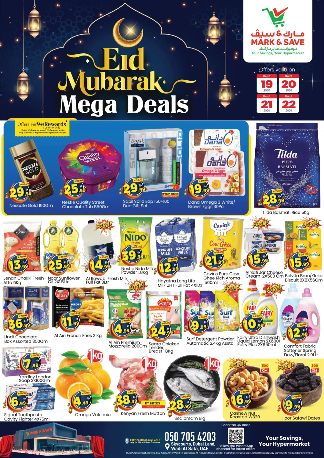 UAE - Dubai Mark & Save offers in D4D Online. Skycourts, Wadi Al Safa, Dubai. . Till 22nd March