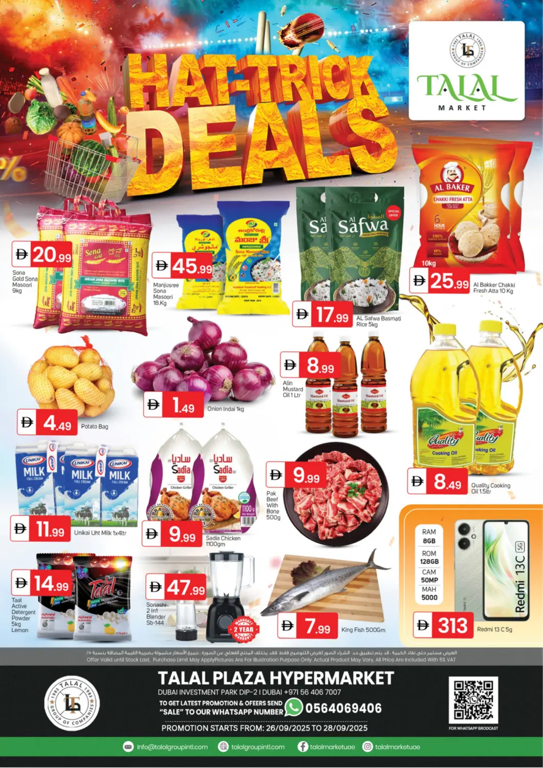 UAE - Dubai TALAL MARKET offers in D4D Online. DIP 2 - Dubai. . Till 28th September