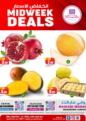 UAE - Sharjah / Ajman Rawabi Market Ajman offers in D4D Online. Mushrif-  Ajman. . Only On 1st October