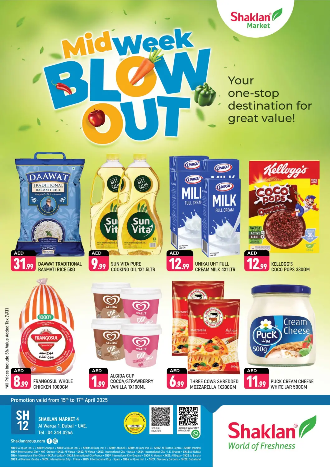 UAE - Dubai Shaklan  offers in D4D Online. Al Warqa 1-Dubai. . Till 17th April