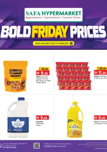 Bold Friday Prices