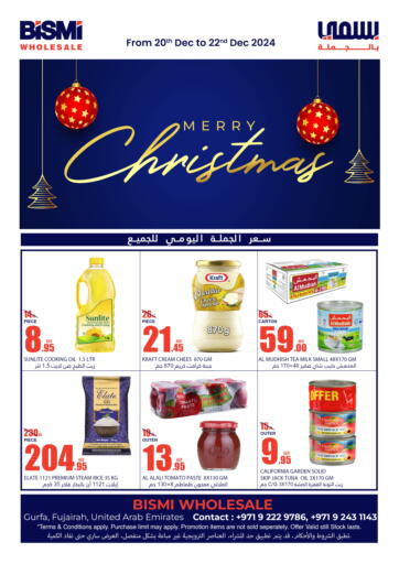 UAE - Fujairah Bismi Wholesale offers in D4D Online. Fujairah. . Till 22nd December