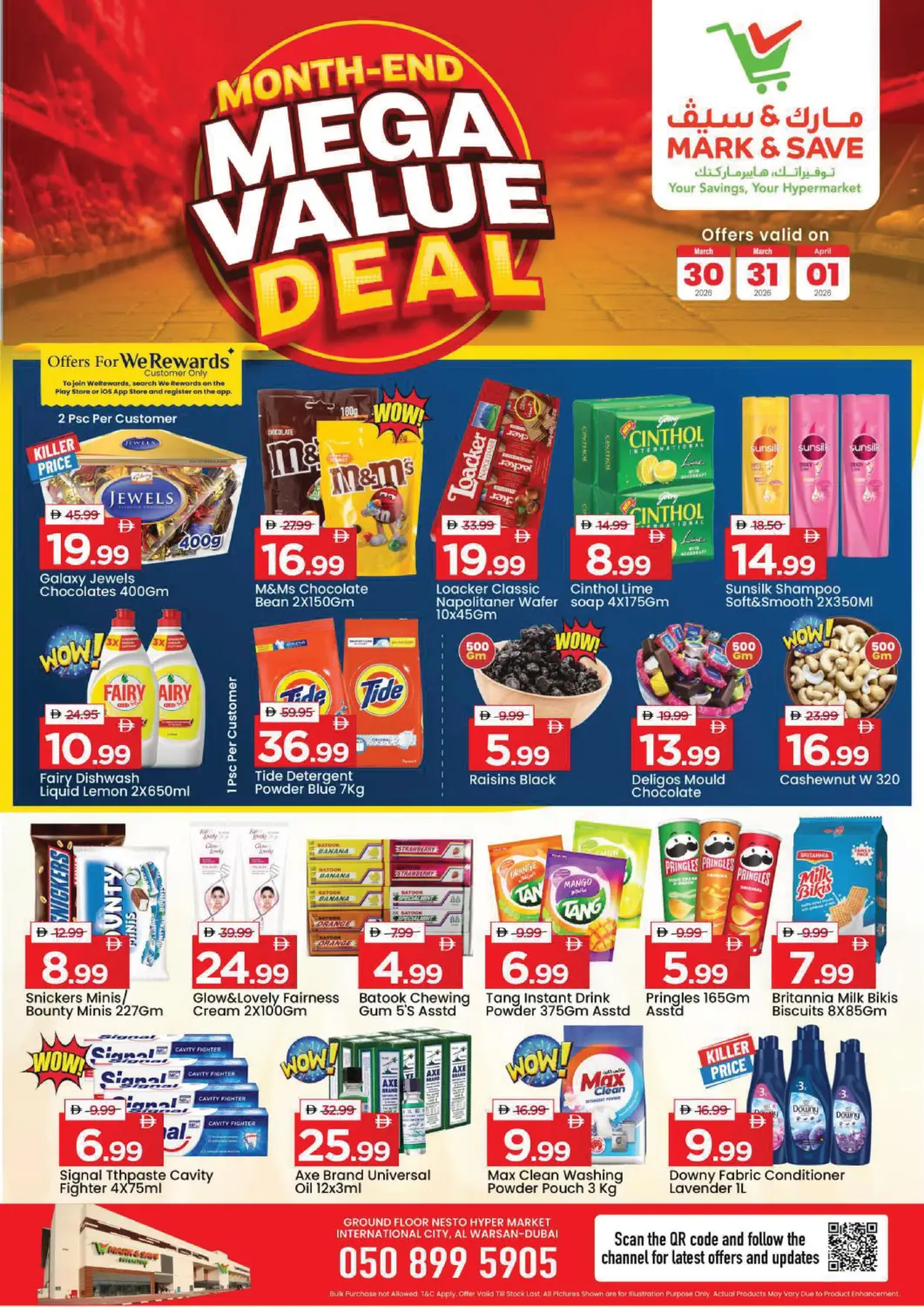 UAE - Dubai Mark & Save offers in D4D Online. Al Warsan , Dubai. . Till 1st April