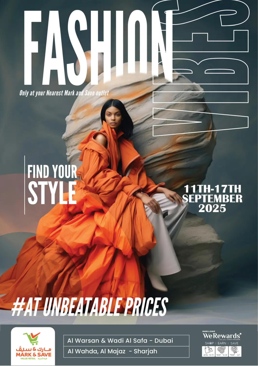 عروض مارك & سيف الإمارات العربية المتحدة , الامارات - الشارقة / عجمان في دي٤دي أونلاين. إيقاع الموضة. . حتى ١٧ سبتمبر