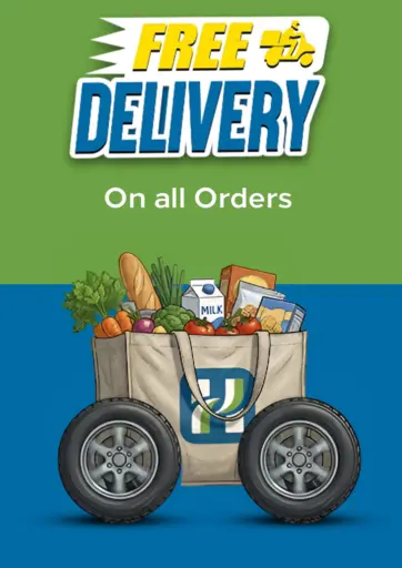Free Delivery On All Orders