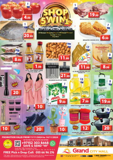 UAE - Dubai Grand Hyper Market offers in D4D Online. City Mall- Dubai. . Till 14th November