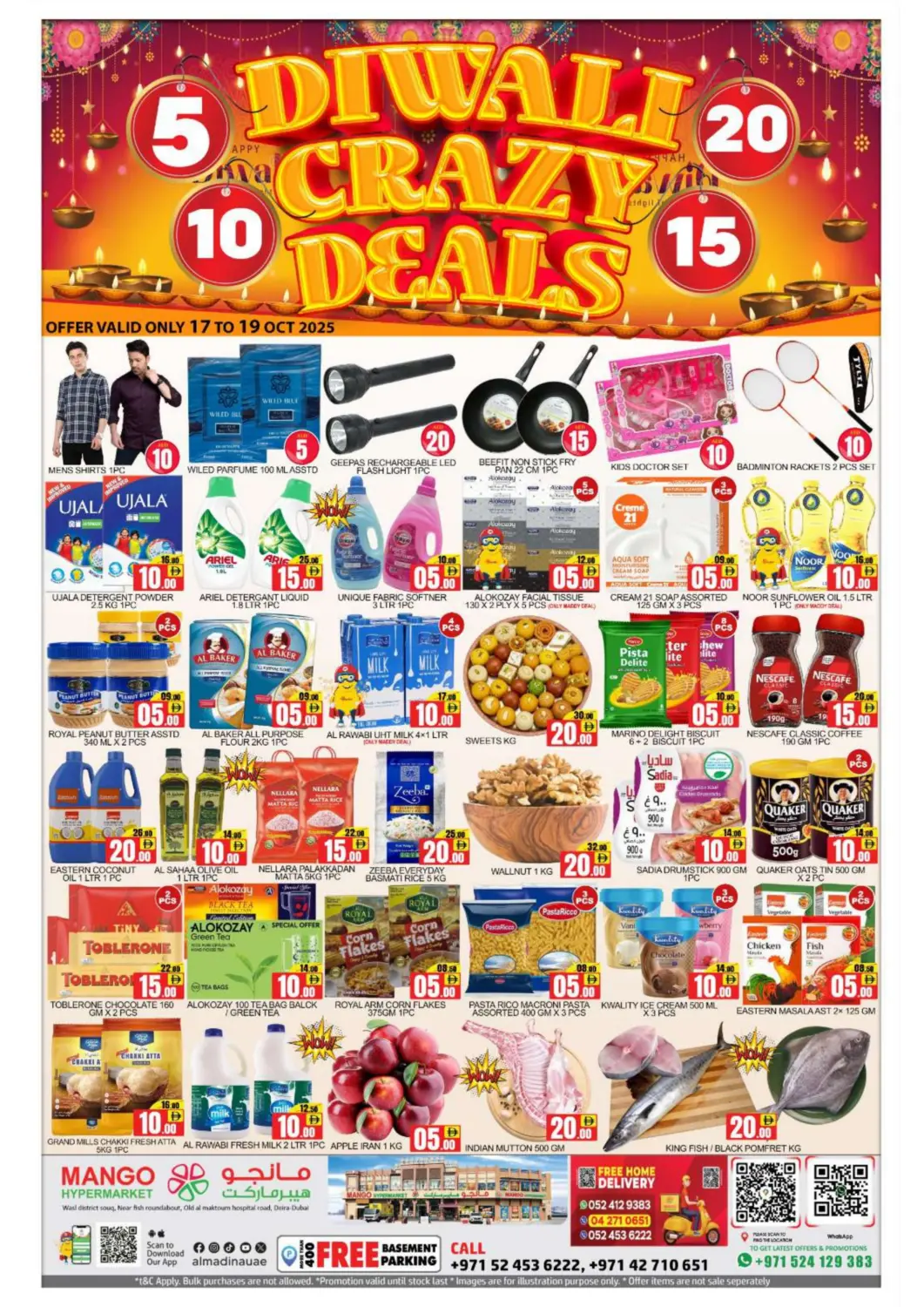 UAE - Dubai Mango Hypermarket LLC offers in D4D Online. Deira-Dubai. . Till 19th October