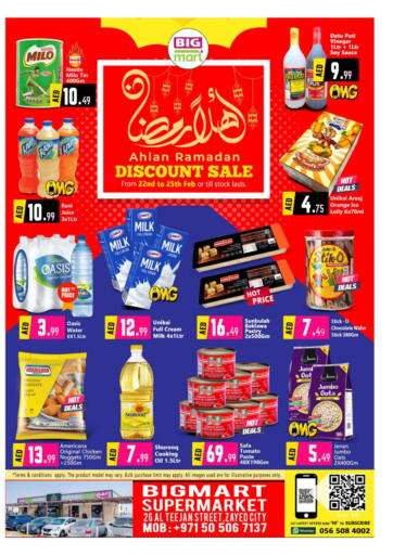 UAE - Abu Dhabi BIGmart offers in D4D Online. Zayed City - Abu Dhabi. . Till 25th February