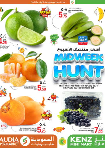 Qatar - Doha Kenz Mini Mart offers in D4D Online. Mid WeeK Hunt. . Till 1st July