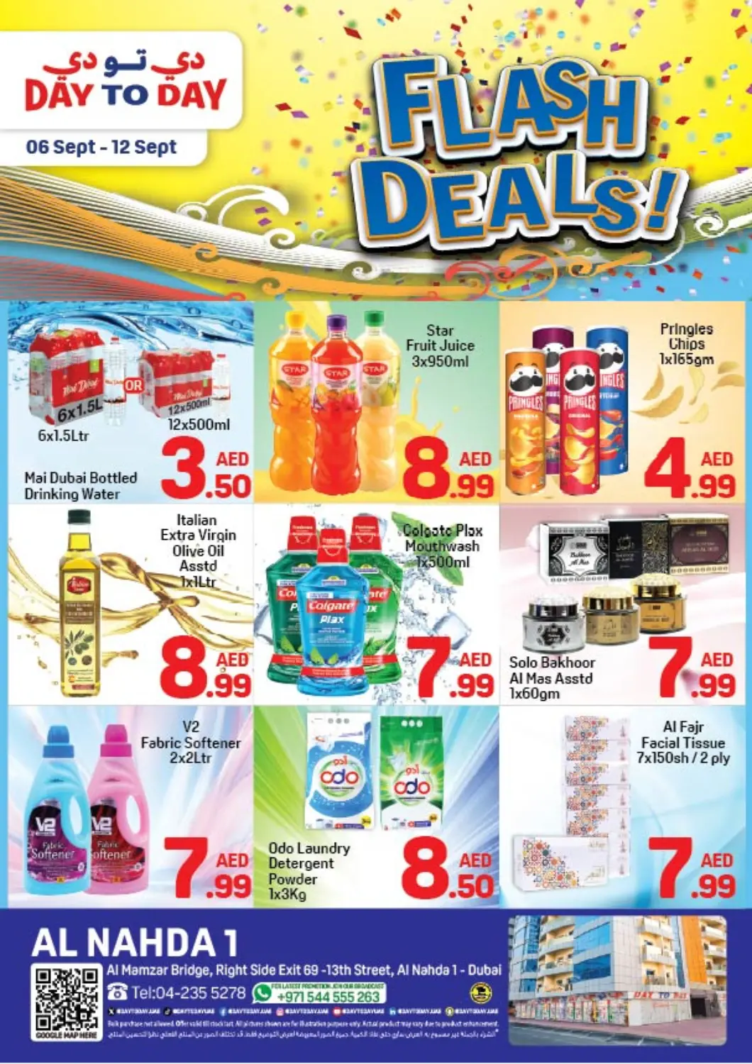 UAE - Dubai Day to Day Department Store offers in D4D Online. Al Nahda 1-Dubai. . Till 12th September