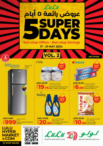 UAE - Abu Dhabi Lulu Hypermarket offers in D4D Online. 5 Super Days. . Till 21st May