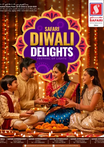 Safari Hypermarket - Safari Diwali Delights in Qatar Offers - Qatar Safari Diwali Delights