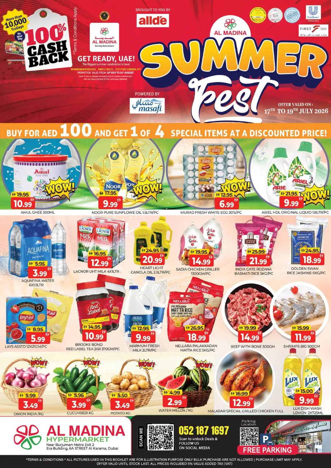 UAE - Dubai Al Madina  offers in D4D Online. Karama - Dubai. . Till 19th July