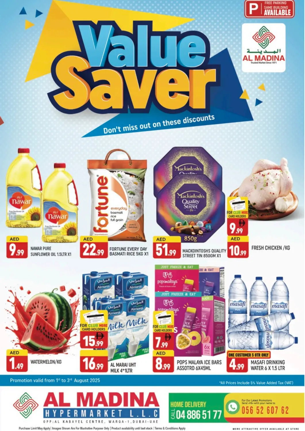 UAE - Dubai AL MADINA (Dubai) offers in D4D Online. Al Warqa 1 , Dubai. . Till 3rd August