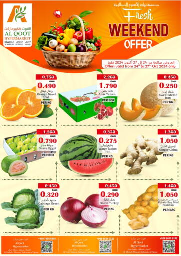 Oman - Muscat Al Qoot Hypermarket offers in D4D Online. Weekend Offer. . Till 27th October