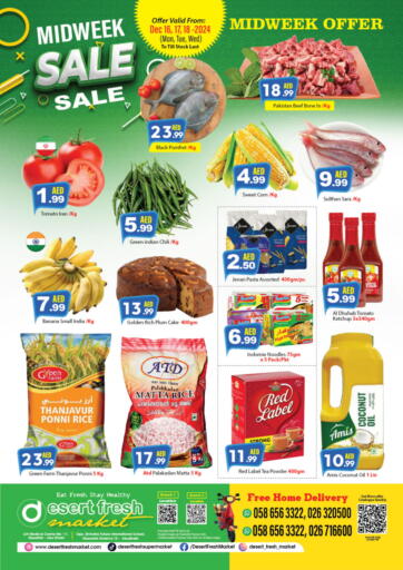 UAE - Abu Dhabi DESERT FRESH MARKET  offers in D4D Online. Midweek Sale. . Till 18th December